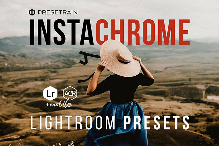 پریست لایت روم اینستاگرام و پریست کمرا راو Instachrome Lightroom Presets