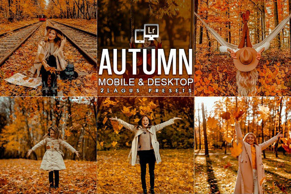 15 پریست لایت روم و پریست کمرا راو فتوشاپ فصل پاییز Autumn Lifestyles Presets