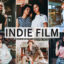 40 پریست لایت روم و کمرا راو و اکشن فتوشاپ تم سینماتیک Indie Film Pro Lightroom Presets