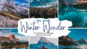 دانلود 30 پریست لایت روم حرفه ای عجایب زمستانی Winter Wonder Lightroom Preset
