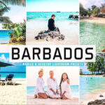 40 پریست لایت روم و پریست کمرا راو و اکشن فتوشاپ تم باربادوس Barbados Pro Lightroom Presets