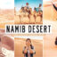 40 پریست لایت روم و پریست کمرا راو و اکشن فتوشاپ تم صحرای نامیب Namib Desert Pro Lightroom Presets