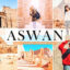 40 پریست لایت روم و کمرا راو و اکشن فتوشاپ تم شهر آسوان مصر Aswan Lightroom Presets