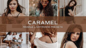 10 پریست لایت روم حرفه ای رنگی قهوه ای کارامل Caramel Lightroom Presets