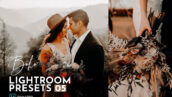 20 پریست عروسی حرفه ای لایت روم Boho Wedding Lightroom Presets Pack