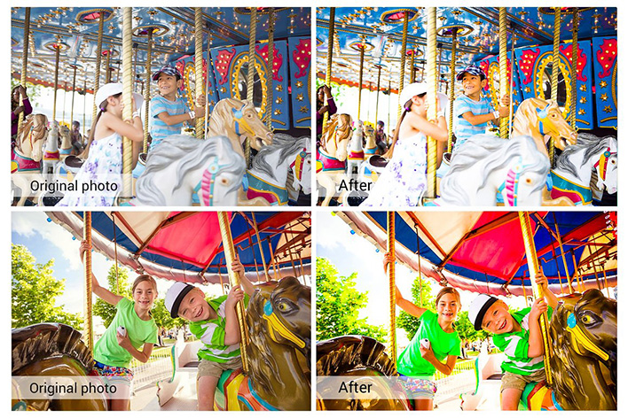 20 پریست لایت روم رنگی و اکشن و لات رنگی فتوشاپ Amusement Park Lightroom Presets