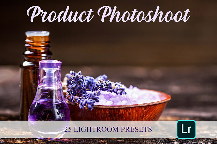 35 پریست لایت روم و براش لایت روم Product Photoshoot Lightroom Preset