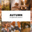 4 پریست لایت روم پاییز دسکتاپ و موبایل Autumn Lightroom Presets