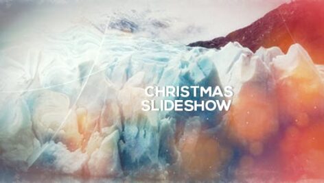 پروژه آماده افتر افکت اسلایدشو با موزیک Christmas Slideshow