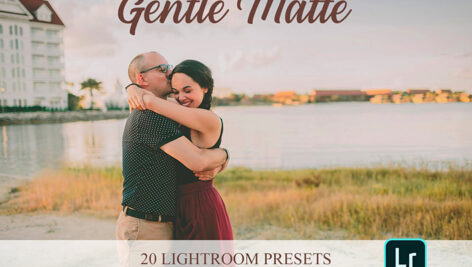 پریست لایت روم و براش لایت روم عکس پرتره : Gentle Matte Lightroom Presets