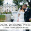 10 پریست لایت روم حرفه ای عروسی Classsic Wedding Lr Presets 2021 NEW