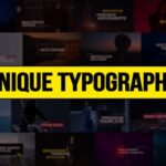 32 تایتل آماده پریمیر پرو 2021 فوق حرفه ای Unique Typography