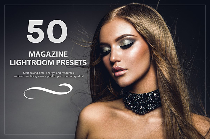 50 پریست لایت روم حرفه ای تم عکس مجلات Magazine Lightroom Presets