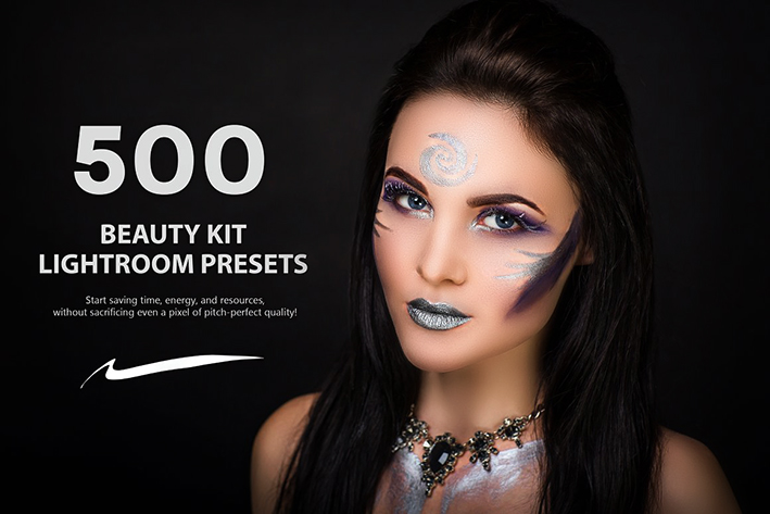500 پریست لایت روم حرفه ای 2021 رتوش چهره Beauty Kit Lightroom Presets