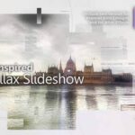 پروژه پریمیر اسلایدشو با موزیک پارالاکس هوشمندانه Inspired Parallax Slideshow
