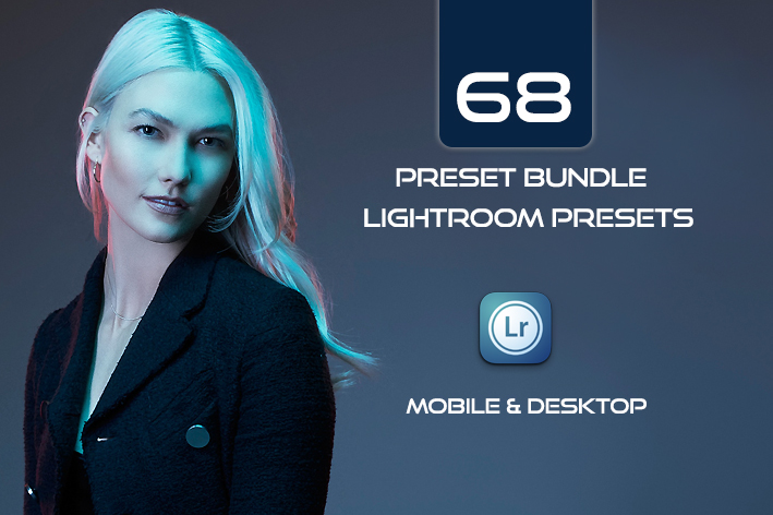 پکیج 68 پریست لایت روم حرفه ای Preset Pack For Lightroom