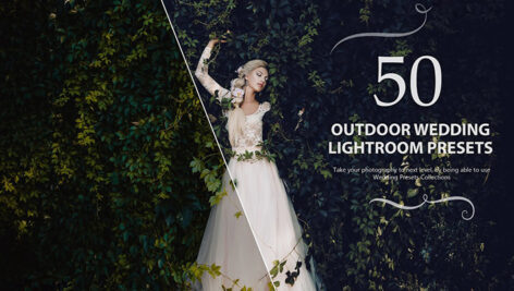 50 پریست لایت روم حرفه ای عروسی رنگ فضای باز Outdoor Lightroom Presets