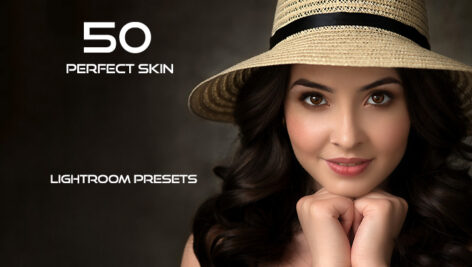 50 پریست لایت روم حرفه ای پوست صورت Perfect Skin Lightroom Presets