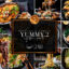 15 پریست لایت روم مواد غذایی و رستوران YUMMY VOL.2 Lightroom Presets