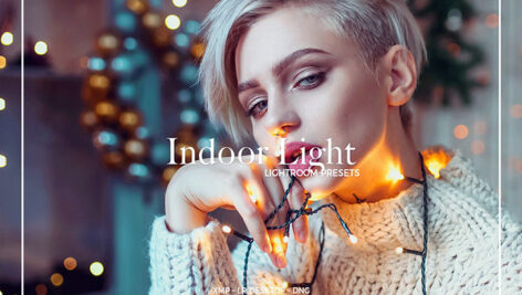 24 پریست لایت روم حرفه ای تم عکس خانگی INDOOR LIGHT LIGHTROOM PRESETS