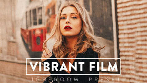 30 پریست لایت روم سینمایی و پریست کمرا راو فتوشاپ تم عکس قدیمی Vibrant Film Lightroom Presets