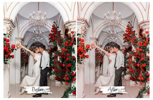 30 پریست لایت روم عروسی و پریست کمراراو فتوشاپ Rustic Wedding Mobile & Lightroom