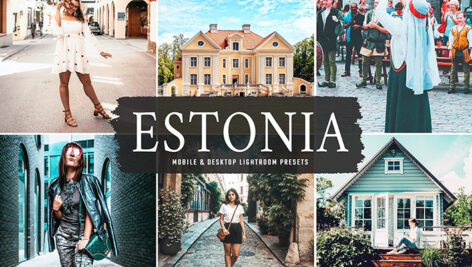40 پریست لایت روم و کمرا راو و اکشن فتوشاپ تم جمهوری استونیا Estonia Lightroom Presets