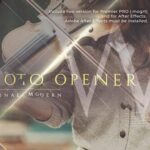 پروژه آماده پریمیر اسلایدشو حرفه ای با موزیک Original Modern Photo Opener