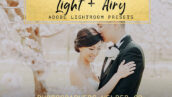10 پریست لایت روم عروسی حرفه ای تم روشن Light And Airy Lightroom Presets
