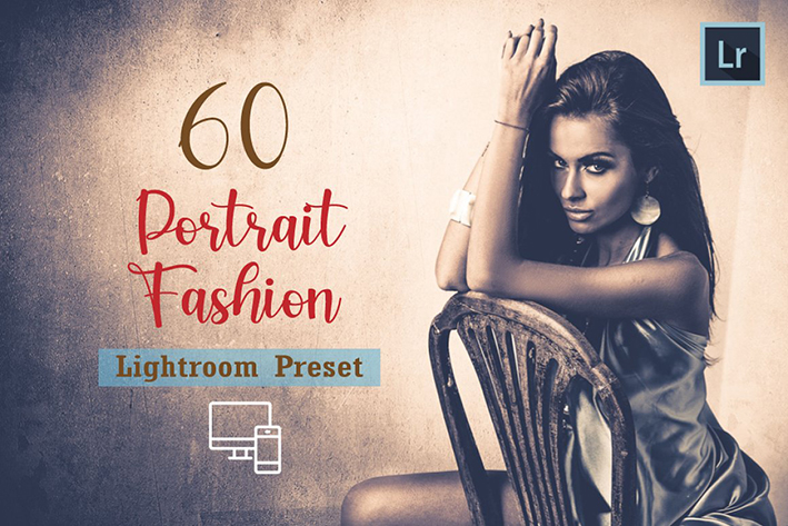 120 پریست لایت روم حرفه ای پرتره فشن Portrait Fashion Lightroom Preset