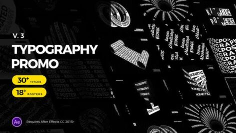 
پروژه آماده افتر افکت ۴۸ تایتل فوق حرفه ای Animated Typography Promo