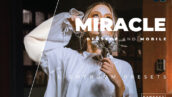20 پریست رنگی لایت روم حرفه ای تم شگفت انگیز Miracle Lightroom Preset