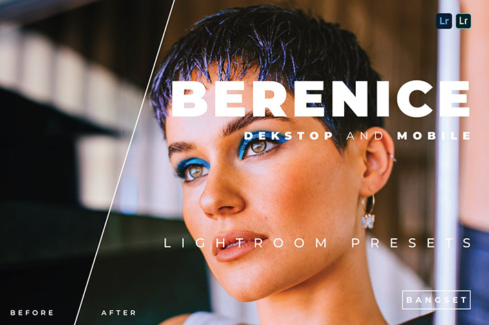 20 پریست رنگی لایت روم حرفه ای عکس پرتره Berenice Lightroom Preset