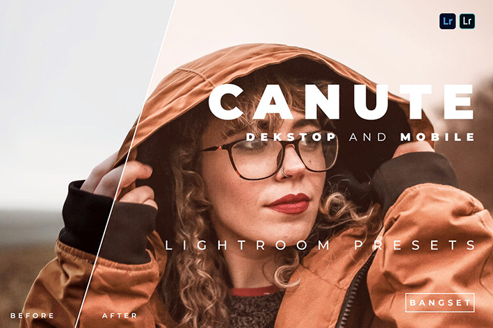 20 پریست رنگی لایت روم حرفه ای عکس پرتره Canute Lightroom Preset