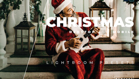 20 پریست رنگی لایت روم حرفه ای عکس کریسمس Christmas Lightroom Preset