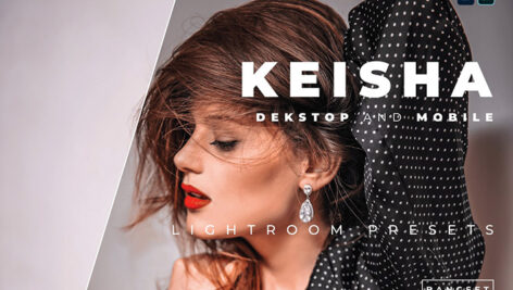 20 پریست رنگی لایت روم حرفه ای پرتره Keisha Lightroom Preset
