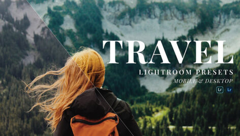 20 پریست لایت روم سفر و طبیعت دسکتاپ و موبایل Travel Lightroom Presets