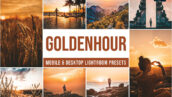 30 پریست لایت روم حرفه ای تم ساعت طلایی Golden Hour Lightroom Presets