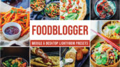 30 پریست لایت روم حرفه ای عکس غذا Foodblogger Lightroom Presets