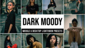 30 پریست لایت روم رنگی زیبا تم تیره Dark Moody Lightroom Presets