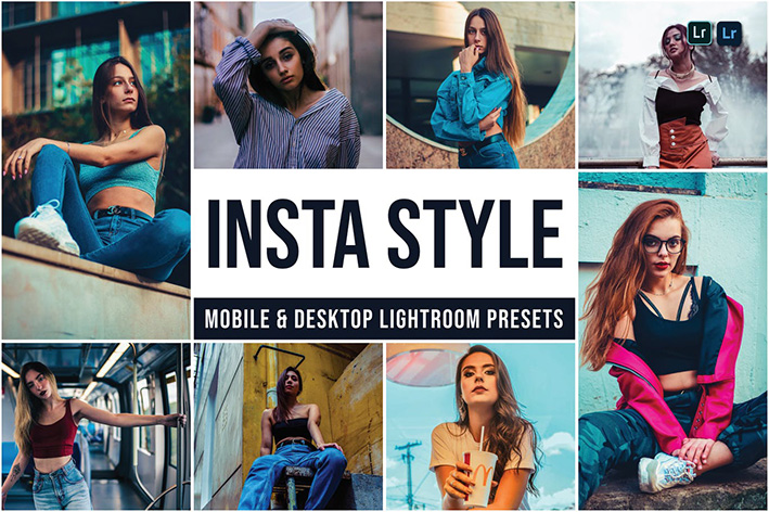 30 پریست لایت روم عکس اینستاگرام دسکتاپ و موبایل Insta Style Lightroom Presets