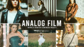 40 پریست لایت روم و پریست کمرا راو و اکشن فتوشاپ تم فیلم آنالوگ Analog Film Lightroom Presets