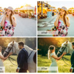 61 پریست لایت روم و کمرا راو و اکشن فتوشاپ و لات رنگی Lemon Yellow Sun Lightroom Presets