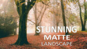 10 پریست لایت روم طبیعت Stunning Matte Landscape Lightroom Presets