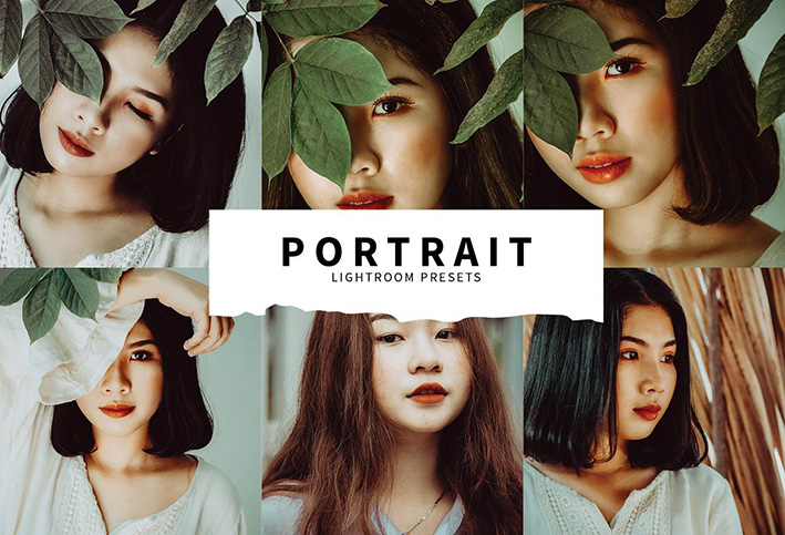 10 پریست لایت روم پرتره جدید Portrait Lightroom Presets