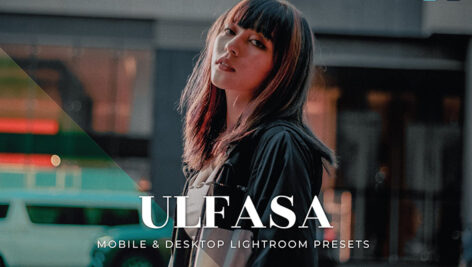 20 پریست لایت روم رنگی حرفه ای دسکتاپ و موبایل Ulfasa Lightroom Presets