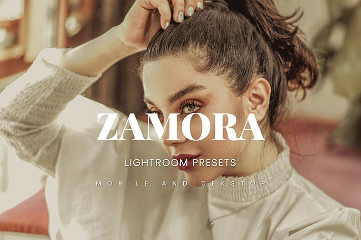 20 پریست لایت روم پرتره فشن فوق حرفه ای Zamora Lightroom Presets