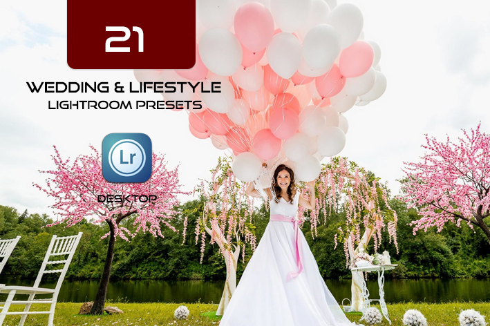 پکیج 21 پریست لایت روم عروسی 2021 حرفه ای Wedding Lifestyle Presets