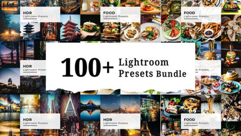 100 پریست لایت روم HDR و مواد غذایی : Lightroom Presets Bundle