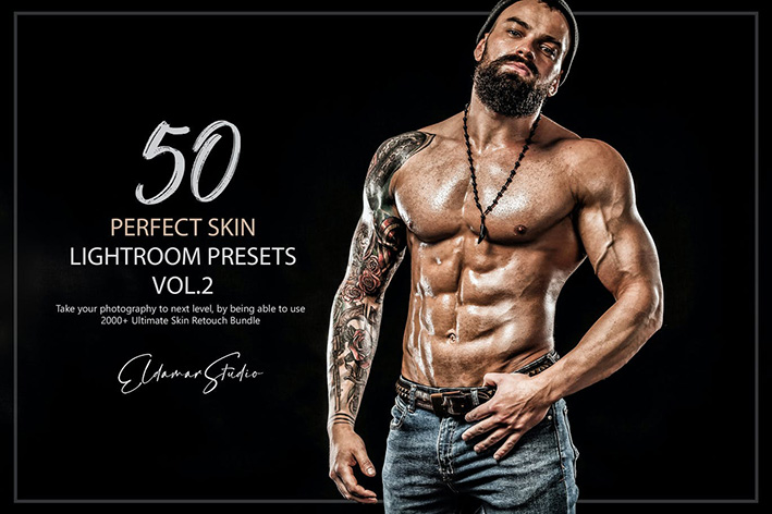 100 پریست لایت روم رنگی عکس ورزشی Perfect Skin Lightroom Presets - Vol. 2